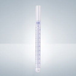 Skúmavka 10 ml, 14×170, s hubičkou, sklo, 10:0,1