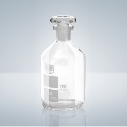 Kyslíková fľaša podľa Winklera, číra, 100-150 ml