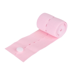 KTG / fetálny pás (6×120 cm, ružový, gombíkový)